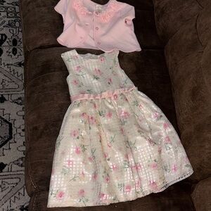 Nannette Pink Ruffled Cardigan